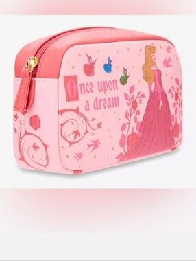 Loungefly Disney Princess Aurora Sleeping Beauty Cosmetic Makeup Bag NWT